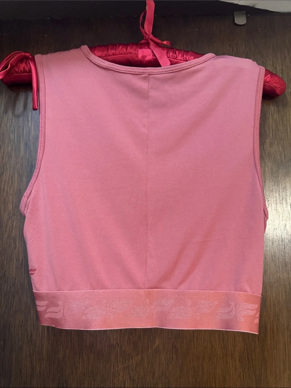 Fabletics Rust Cropped Tank - Picture 2 of 3